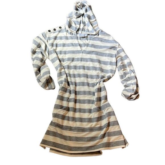 Beach Break striped swimsuit coverup - Picture 4 of 9